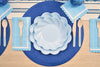 Simply Eco Compostable Salad Plate Sky Blue/8pkg