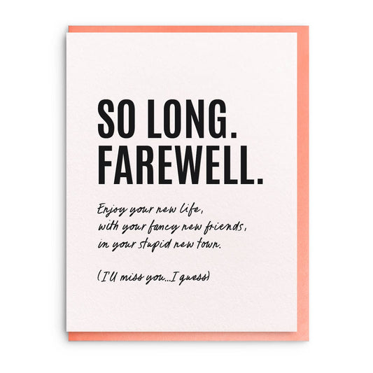 So Long - Everyday Card