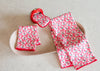 Mighty Mini Towel (Set of 3) - Heart: Pink