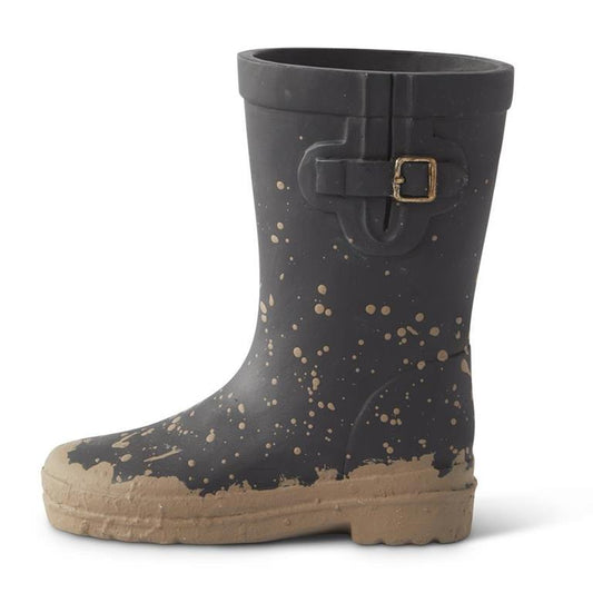 Black Resin Rainboot