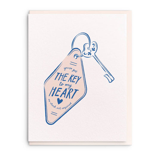 Key To Heart - Valentine Card