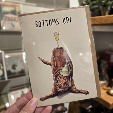 Bottoms Up Card