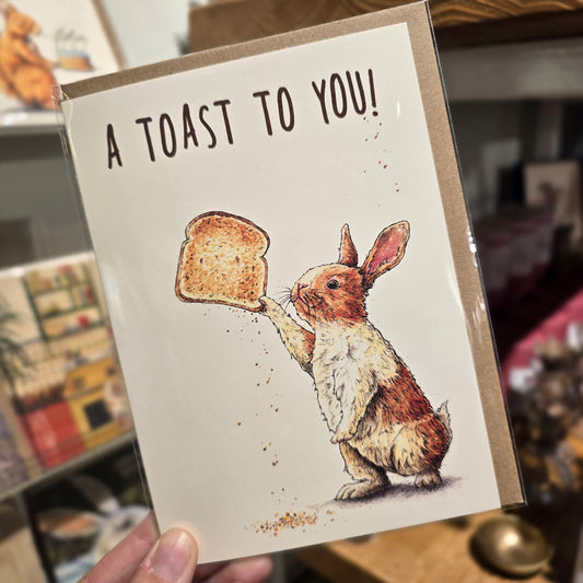 A Toast To You Card