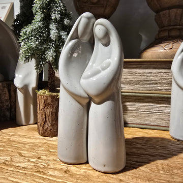 Stoneware Holy Family