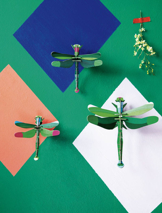 Dragonflies, set of 3