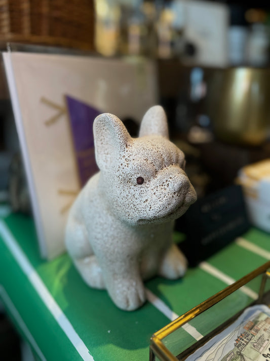 White Terracotta French Bulldog