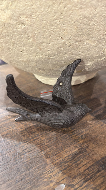 Cast Iron Flying Bird Wall Hook