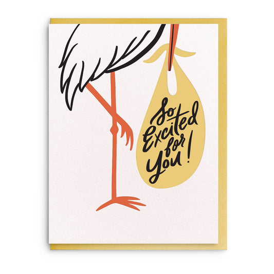 Stork - Baby Card