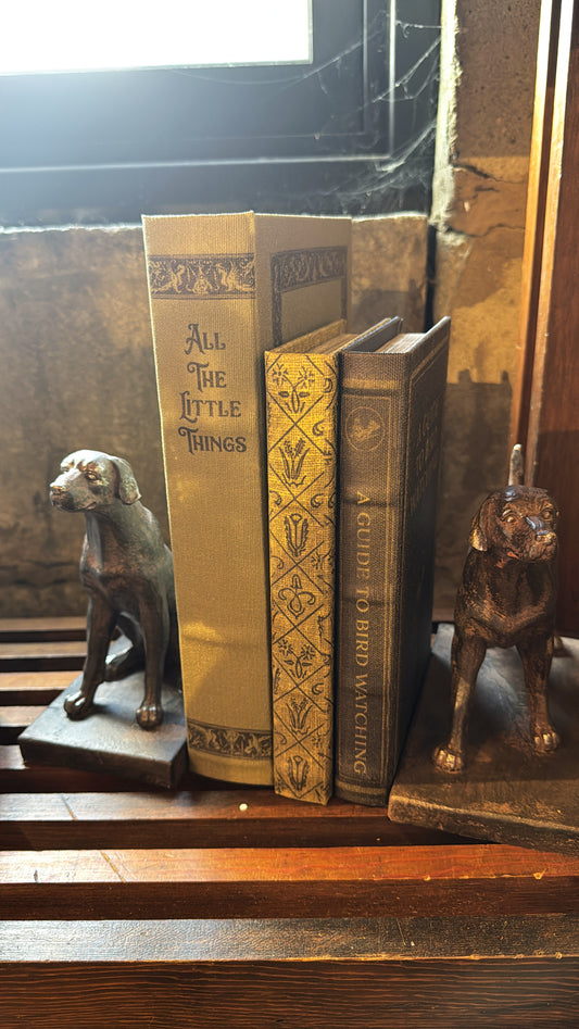 Black Dog Bookends