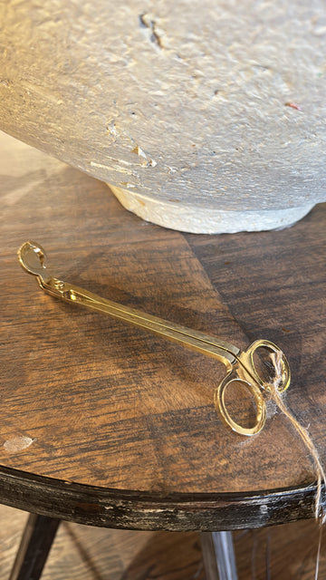 Gold Candle Wick Trimmer