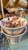 Hand-Painted Stoneware Berry Bowl