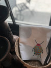 Love Bug Kitchen Towel, embroidered: Beetle