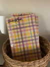 Spring Plaid Napkins