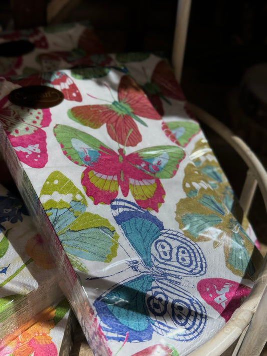 Butterflies Bright Napkins