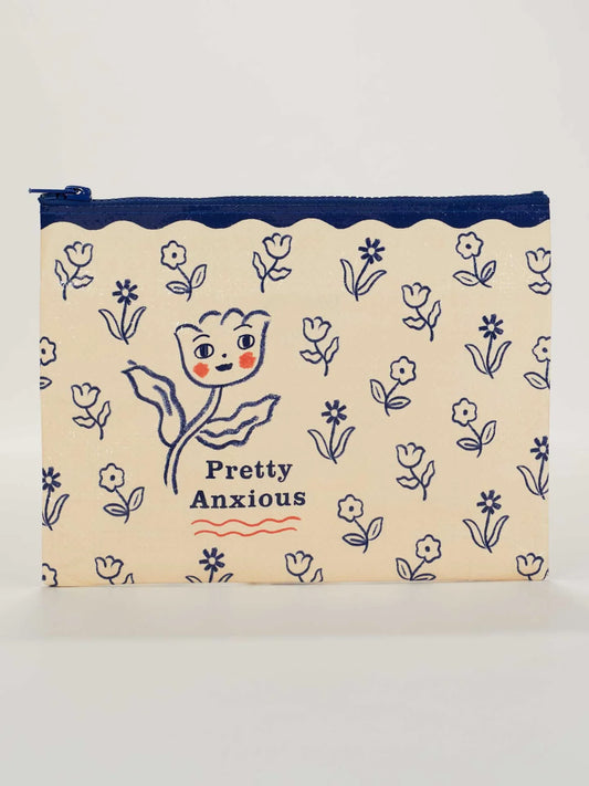 Pretty Anxious Zipper Pouch