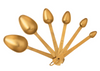 Gold Measuring Spoons (Hand Wash)