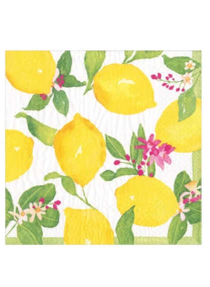 Lemoncello Cocktail Napkins