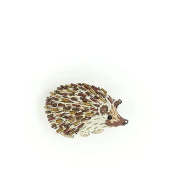 Long-eared Hedgehog Brooch Pin