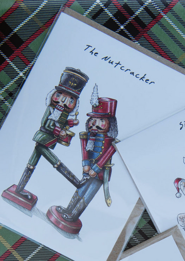 Nutcracker Christmas Card