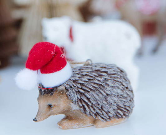 Resin Animal Ornament w/ Glitter