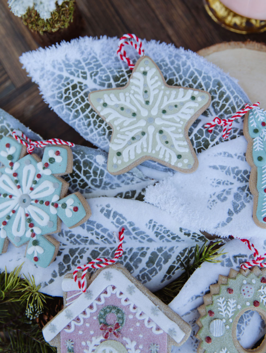 Clay Dough Holiday Cookie Ornament