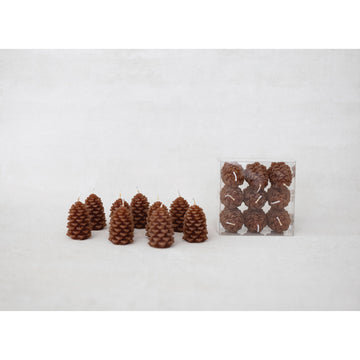 Unscented Pinecone Shaped Tealights