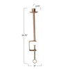 Metal Mantel Taper Holder w/ Adjustable C-Clamp