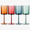 Acrylic Square Stemmed Wine Glass