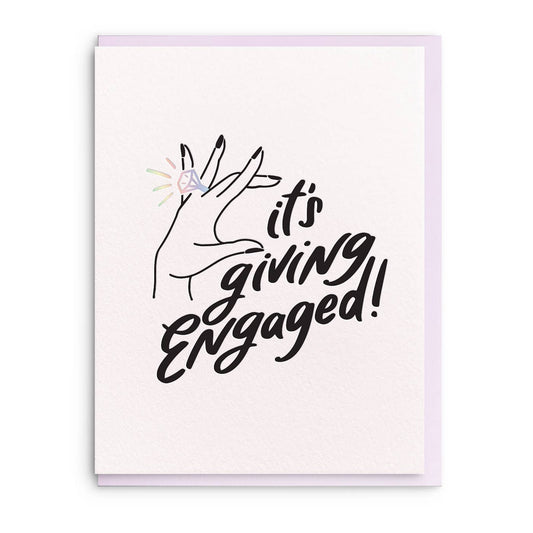 Giving Engaged - Engagement Card