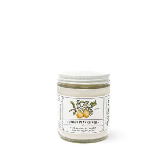 Soy Candle, Ginger Pear Citron: Small Jar