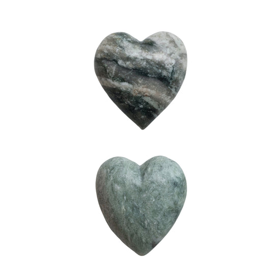 Marble Heart, 2 Colors (Each One Will Vary)