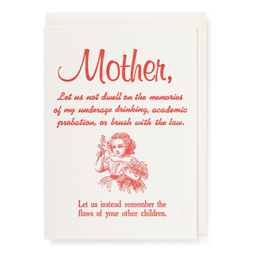 Let us not Dwell Greeting Card