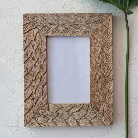 Mango Wood 4x6 Photo Frame