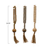 Wood Bead Tassels